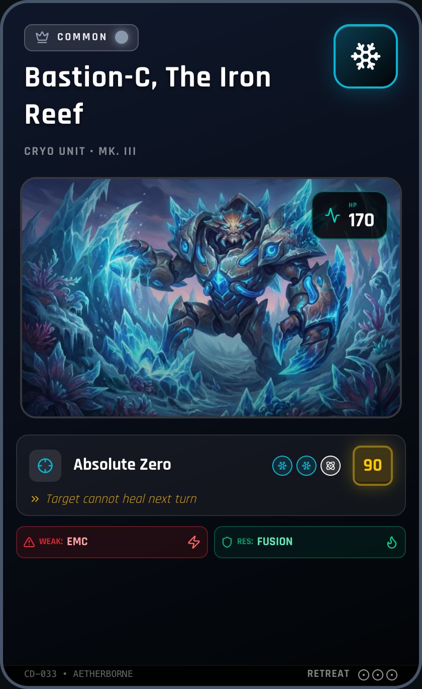 Bastion-C, The Iron Reef